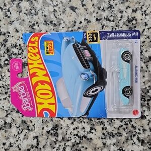 Hot Wheels - Barbie: The Movie - 1956 Light Blue Corvette